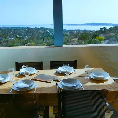 Vue Et St Tropez 2 Wifi-climatisation Piscines